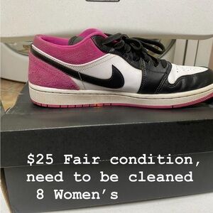 Daughter getting rid of shoes she no longer wears or want